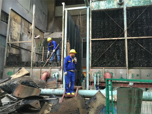 方形冷卻塔噪聲主要來源及處理方法(山東方形玻璃鋼冷卻塔噪聲處理)