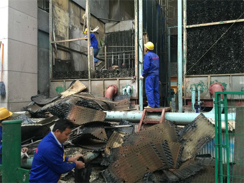 廣東冷卻塔廠家淺析玻璃鋼冷卻塔水升溫的原因是什么